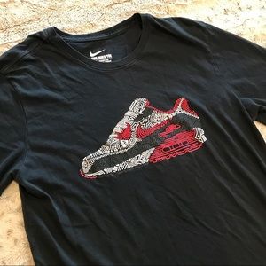 nike sneaker t shirt
